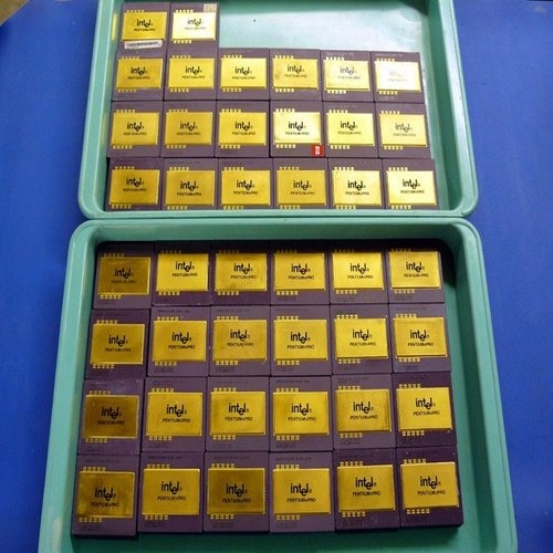 Intel Pentium Pro Ceramic Computer Processors Scrap - Image 3