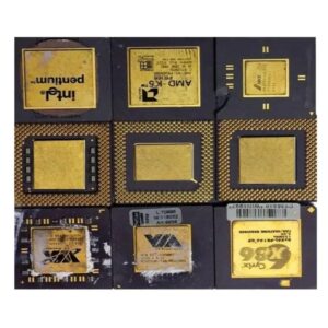 Intel 486 386 186 286 Pentium Pro CPU Processor Scrap Gold Recovery Ceramic CPU